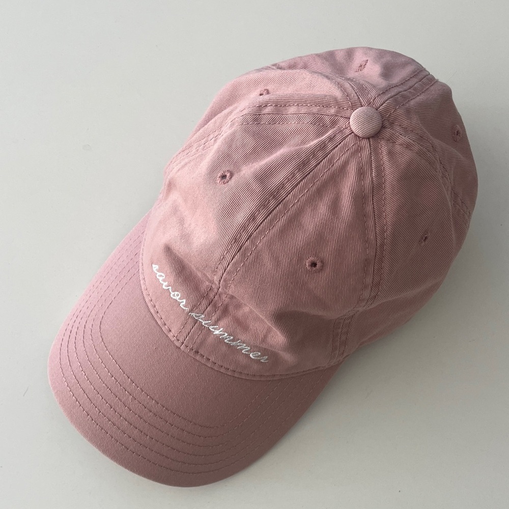 Jenny Bird "Savor Summer" Embroidered Baseball Hat - Pink LIMITED EDITION - Picture 7 of 7